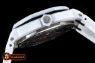 Audemars Piguet Royal Oak Diver 15707 Wht CER/RU White BP SP MY9015 Mod
