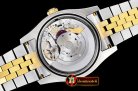 Rolex DJ 36mm Oyst Flt YG/SS (Wrap) Gold Diams BP A3135 Mod