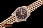 Rolex Daydate DD40 228206 Diam RG/RG Wrap Brown Diam BP Swiss 28