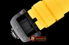 Richard Mille RM055 Bubba Watson FC/RU Skeleton Yellow MY9015 Mod