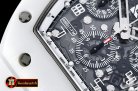 Richard Mille RM011 Felipe Massa LE Wht Cer CER/PVD/VRU White A7