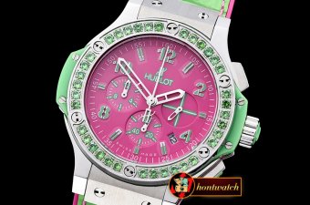 Hublot Big Bang Pop Art 38mm SS/LE Red/Green Bez OS20 Qtz
