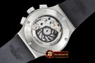 Hublot Fusion Bang 45mm Chrono Diams SS/RU Blk A7750 Secs @3