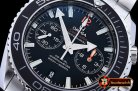 Omega Planet Ocean 45mm Chrono SS/SS Blk/O BP A7750 Mod9300