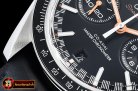 Omega Speedmaster Moonwatch SS/LE Blk/Org OMF A7750 9900