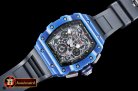 Richard Mille RM011-03 Auto Flyback Chrono Blue FC/VRU Blk A7750