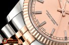 RDJ0306A - Datejust 36mm Flt RG/SS Rose Gold/Stk ARF Asia SH3135