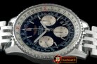 Replica Breitling Navitimer SS/SS Black Sticks 7750
