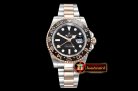 Rolex GMT Master II 116713LN RG/SS Black EWF Asia 2836