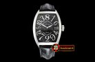 Franck Muller Crazy Hours Curvex Mens SS/LE Black Asia 21J Mod
