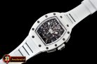 Richard Mille RM011 Felipe Massa Wht CER/DLC/VRU Skele KVF A7750 Mod