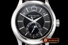 Patek Philippe Annual Cal. Moonphase Ref.5205 SS/LE Blk GRF MY9015