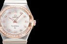 OMEGA CONSTELLATION 123.25.27.60.55.001 27MM 1376F QZ OM012