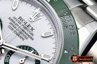 Rolex Daytona 116500LN Grn CER/SS/SS Wht BLF A7750 A4130