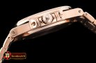 Patek Philippe Nautilus 7010 Ladies RG/RG Diams White - Swiss Qt