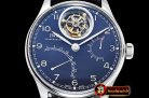 IWC Portugese Mystere Tourb IW504602 SS/LE Blue ZF Tourb