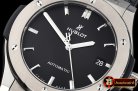 Hublot Classic Fusion Bang 45mm TI/LE/RU Black WWF A2892 Mod
