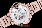 Cartier Balon De Bleu Ladies 33mm RG/RG White TWF Swiss Qtz