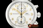 IWC Da Vinci Chrono Laureus Ed SS/LE White YLF Asia 7750