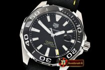 Tag Heuer Aquaracer Caliber 5 43mm SS/NY Black V6F A2824
