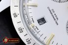 Omega SpeedMaster 57 SS/LE Wht/Gold JHF Asia 7750 Mod 9300