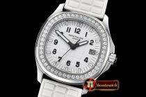 Patek Philippe Aquanaut Ref.5067A 35mm SS/RU White/Num JJF Swiss Qtz
