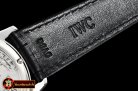 IWC FA Jones Ltd Ed SS/LE Wht/Blk Num Asia 6498