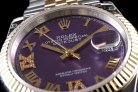 RLX200427H - GMF Rolex Datejust 36mm Steel-14K A3235 Automatic Movement m126233-0031 Purple