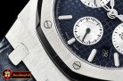 Audemars Piguet Royal Oak Chronograph 26320ST SS/LE Blue/Wht JHF A7750