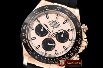 Rolex Daytona 116515 CER/RG/RU Rose/Stk ARF V2 A4130 Mod