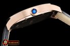 Cartier Drive De Cartier MoonPhase RG/LE Black Jap Qtz