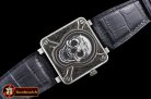 Bell & Ross BR01 2016 Burning Skull Ltd Ed Vin SS/LE Black Asia