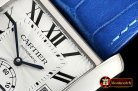 Cartier Tank MC 1904 SS/LE (Blue) White Asia 23J