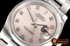 Rolex DateJust 36mm Oyst Dm 904L SS/SS L.Gry/Diam GMF SA3135