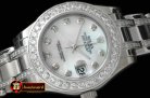 ROLMP015A - Diam Bez SS MOP Wht/Diam Asian 2813