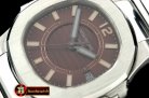 PP0179B - Nautilus 7010 Midsize 32mm SS Brown - Swiss Qtz