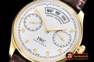 IWC Portugieser Annual Cal. IW503502 YG/LE White A52850