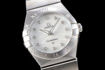 OMEGA CONSTELLATION 123.10.27.60.55.003 27MM 1376F QZ OM003