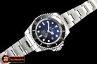 Rolex DeepSea Dweller 116660 SS/SS Blue BP V2 SP Asia 3135