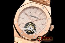 Audemars Piguet Royal Oak Extra Thin Tourb RG/RG Rose JF Flying Tourb