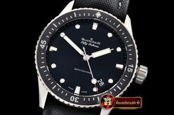 Blancpain Fifty Fathoms Bathyscaphe TI/NY Black GF Asia 1315 Mod