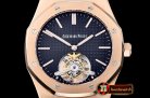 Audemars Piguet Royal Oak Extra Thin Tourb RG/RG Blue JF Flying Tourb
