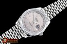 Rolex Datejust II DJ2 41mm Jub Flt SS/SS Light Grey Stk BP A3235