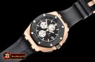 Audemars Piguet Royal Oak Offshore Novelty CER/RG/RU Blk/Wht JF V2 A3126