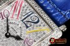 Franck Muller Long Island 952QZ DIAM/SS/LE (Blue) Color GF Swiss Qtz