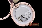 Cartier Balon Bleu Mens Diams Bez RG/LE White Miyota