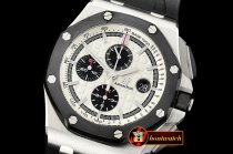 Audemars Piguet Royal Oak Offshore Novelty CER/SS/RU Wht JF V2 A3126