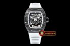 Richard Mille RM055 Bubba Watson FC/TI/RU Skeleton Wht MY8215 Mod