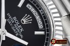 Rolex Daydate 36mm Flt SS/SS Black Stick BP Swiss 2836