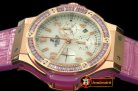HUB0322F - Big Bang Pearl RG/Sq Violet Ruby White A-7750